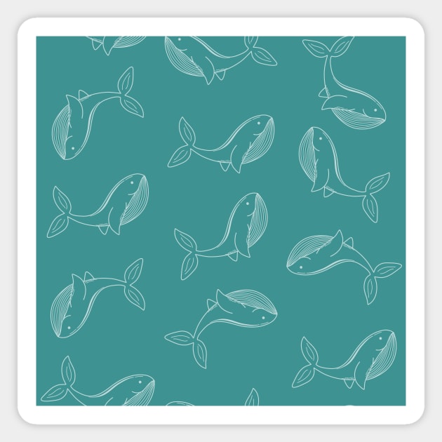 Whales Sticker by DanielK